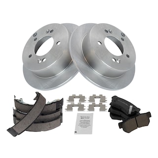 Foto 2 | Kit De Pastillas De Freno Y Rotor Trq Trasero Semimetálico Para Hyundai Xg300/xg350 Kia Optima - Venta Internacional.