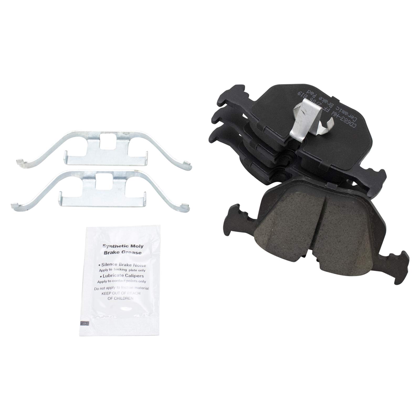 Foto 7 pulgar | Kit De Pastillas De Freno Y Rotor Trq Ceramic Para Bmw X5 2000-2006 - Venta Internacional.