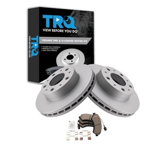 Foto 1 | Kit De Pastillas De Freno Y Rotor Trq Front Compatible Con La Ram 2014-2021 - Venta Internacional.