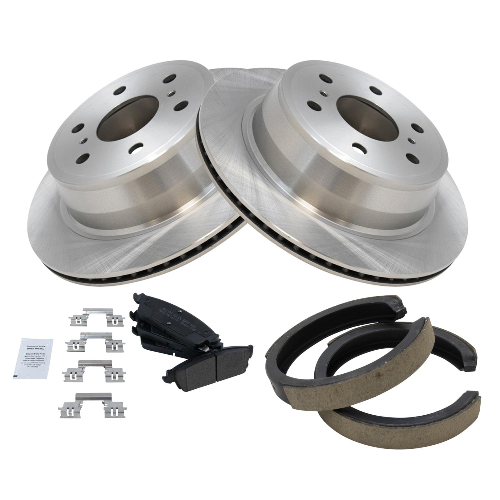 Foto 2 | Kit De Pastillas De Freno Y Rotor Trq Para Cadillac 2007-2010 Y Chevy 2007-2014 - Venta Internacional.