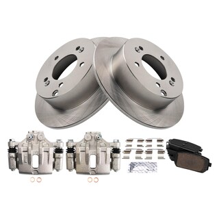 Foto 2 | Kit De Pastillas De Freno Y Rotor Trq Ceramic Para Kia Rondo 2009-2010 - Venta Internacional.
