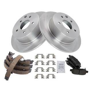 Foto 2 | Kit De Pastillas De Freno Y Rotor Trq Trasero Semimetálico Para Nissan Altima - Venta Internacional.