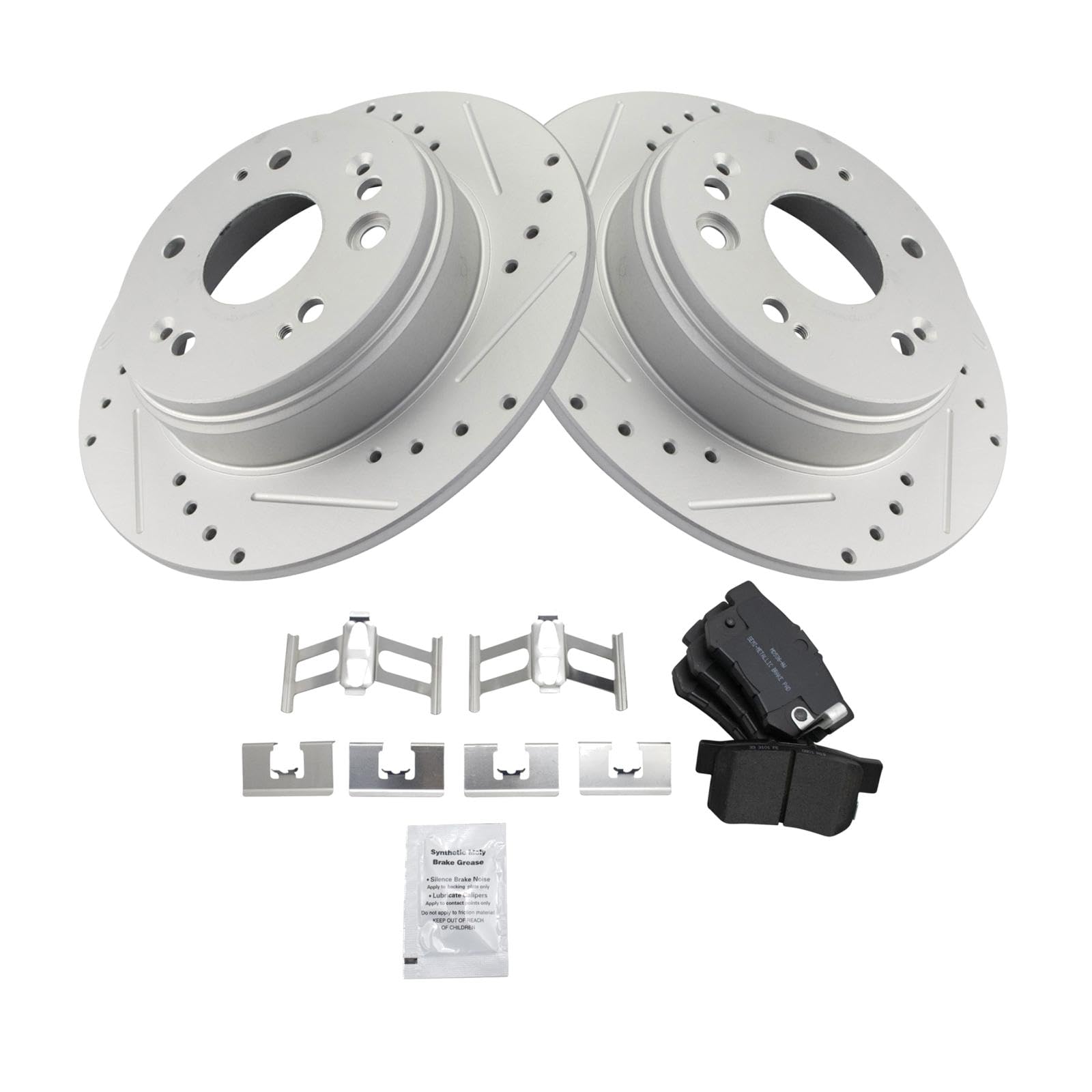 Foto 3 pulgar | Kit De Pastillas De Freno Y Rotor Trq Compatible Con Honda Cr-v 2002-2004 - Venta Internacional.