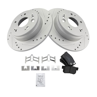 Foto 2 | Kit De Pastillas De Freno Y Rotor Trq Compatible Con Honda Cr-v 2002-2004 - Venta Internacional.