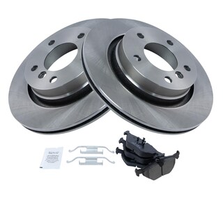 Foto 2 | Kit De Pastillas De Freno Y Rotor Trq Ceramic Para Bmw 323ci 323i 2000 - Venta Internacional.