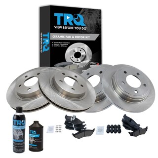 Foto 1 | Kit De Pastillas De Freno Y Rotor Trq Ceramic Para Chrysler 300m 99-04 - Venta Internacional.