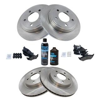 Foto 2 | Kit De Pastillas De Freno Y Rotor Trq Ceramic Para Chrysler 300m 99-04 - Venta Internacional.