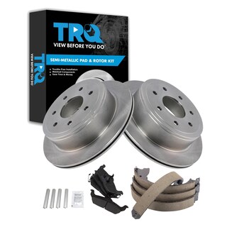 Foto 1 | Kit De Pastillas Y Rotor De Freno Trq Trasero Semimetálico Para F-150 09-11 - Venta Internacional.