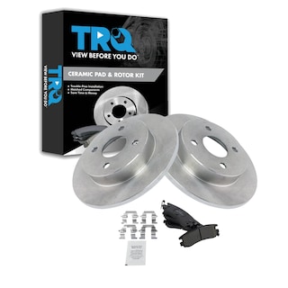 Foto 1 | Kit De Pastillas De Freno Y Rotor Trq Ceramic Para Saturn Sc 1991-1998 - Venta Internacional.