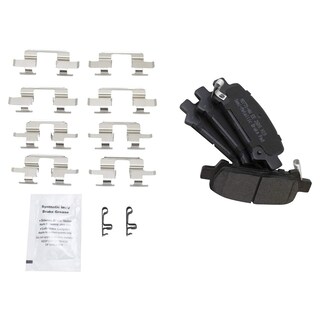 Foto 3 | Kit De Pastillas De Freno Y Rotor Trasero Trq Semimetálico Para Subaru - Venta Internacional.