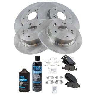 Foto 2 | Kit De Pastillas De Freno Y Rotor Trq Ceramic Para Honda Accord 2018 - Venta Internacional.