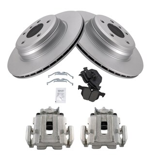 Foto 2 | Kit De Pastillas De Freno Y Rotor Trasero Trq Compatible Con Bmw 2012-2013 - Venta Internacional.