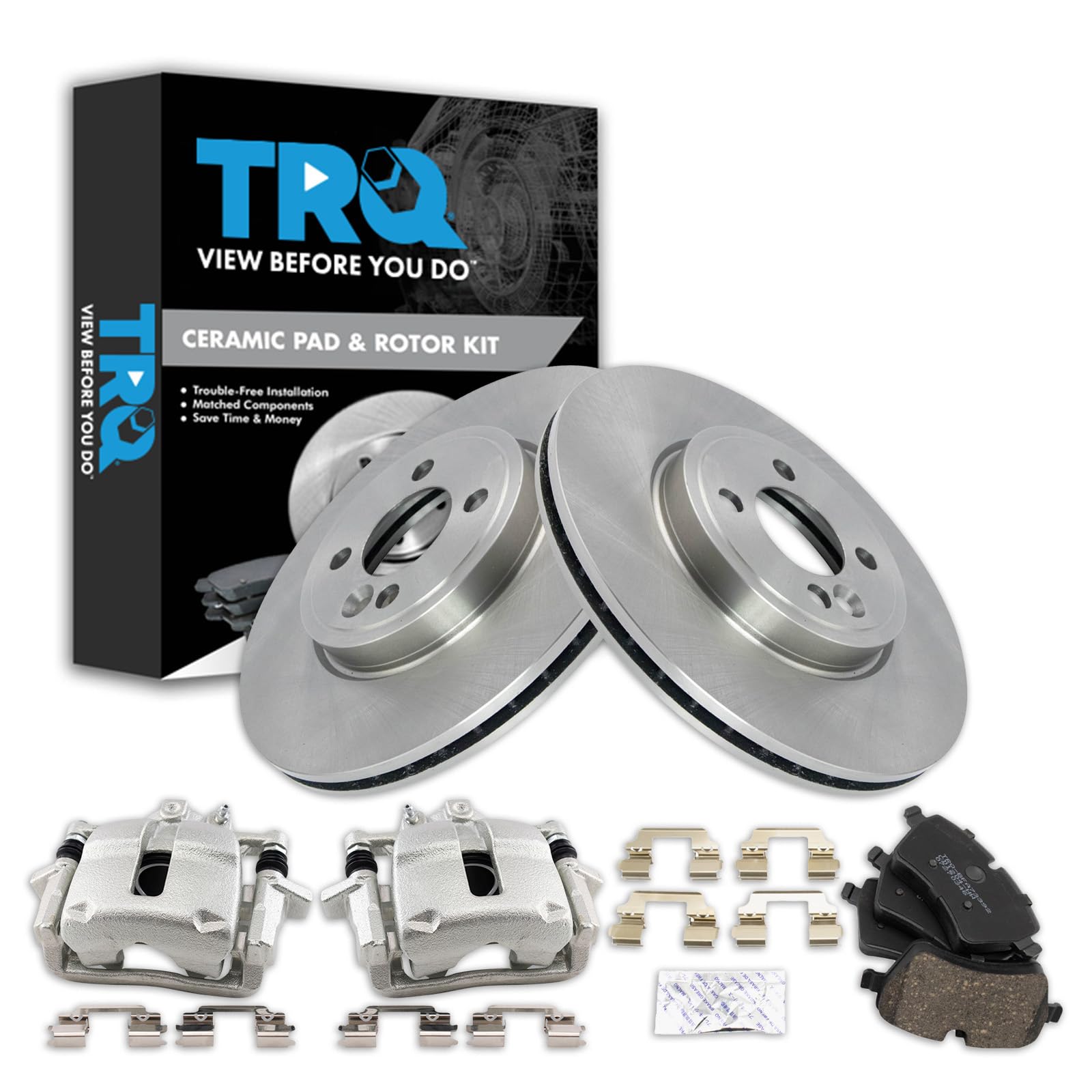 Foto 2 pulgar | Kit De Pastillas De Freno Y Rotor Trq Ceramic Para Mini Cooper 2007-2015 - Venta Internacional.