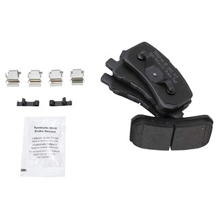 Foto 3 | Kit De Pastillas De Freno Y Rotor Trq Trasero Semimetálico Para Mitsubishi - Venta Internacional.