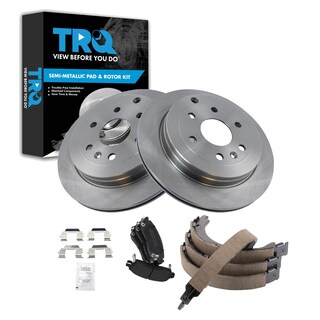 Foto 1 | Kit De Pastillas De Freno Y Rotor Trq Trasero Compatible Con Buick Chevrolet - Venta Internacional.
