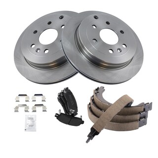 Foto 2 | Kit De Pastillas De Freno Y Rotor Trq Trasero Compatible Con Buick Chevrolet - Venta Internacional.