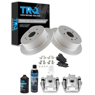 Foto 1 | Kit De Pastillas De Freno Y Rotor Trq Trasero Compatible Con Lexus Toyota - Venta Internacional.