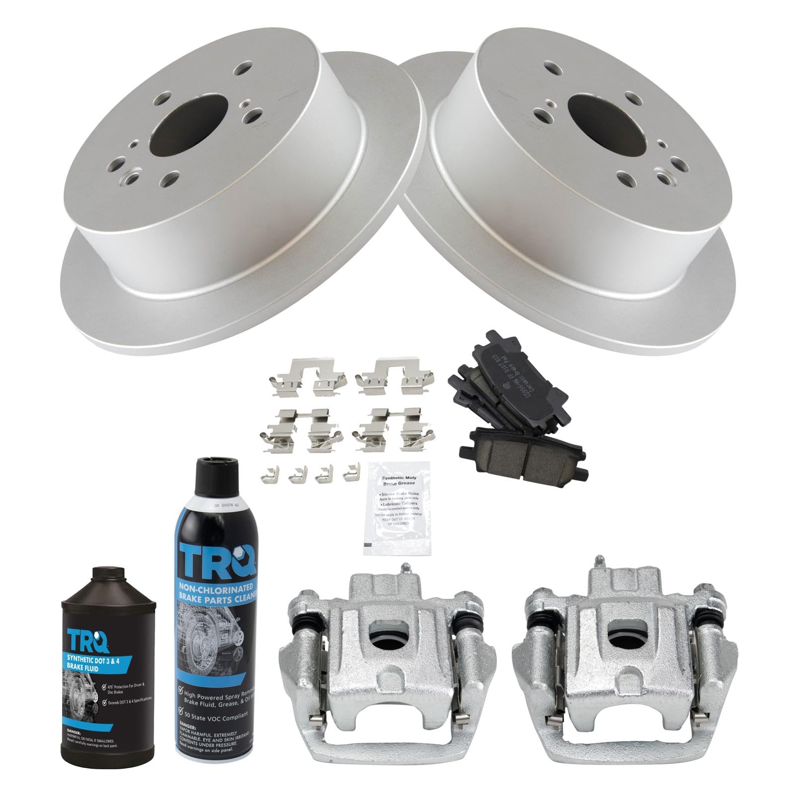 Foto 2 | Kit De Pastillas De Freno Y Rotor Trq Trasero Compatible Con Lexus Toyota - Venta Internacional.