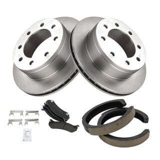 Foto 2 | Kit De Pastillas De Freno Y Rotor Trq Trasero Para Chevrolet 2003-2005 - Venta Internacional.