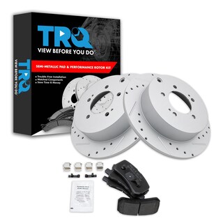 Foto 1 | Kit De Pastillas De Freno Y Rotor Trq Rear Performance Mitsubishi - Venta Internacional.
