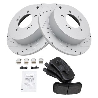 Foto 2 | Kit De Pastillas De Freno Y Rotor Trq Rear Performance Mitsubishi - Venta Internacional.