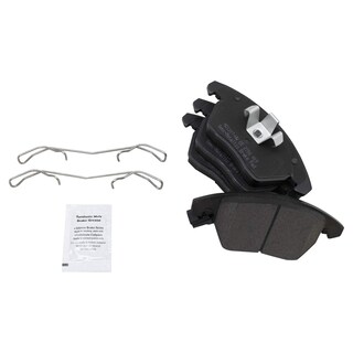 Foto 3 | Kit De Pastillas De Freno Y Rotor Trq Delantero Semimetálico Para Audi A3 2011 - Venta Internacional.