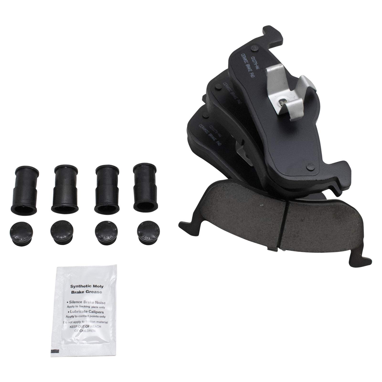 Foto 4 pulgar | Kit De Pastillas De Freno Y Rotor Trq Rear Ceramic Para Lincoln Mkt - Venta Internacional.