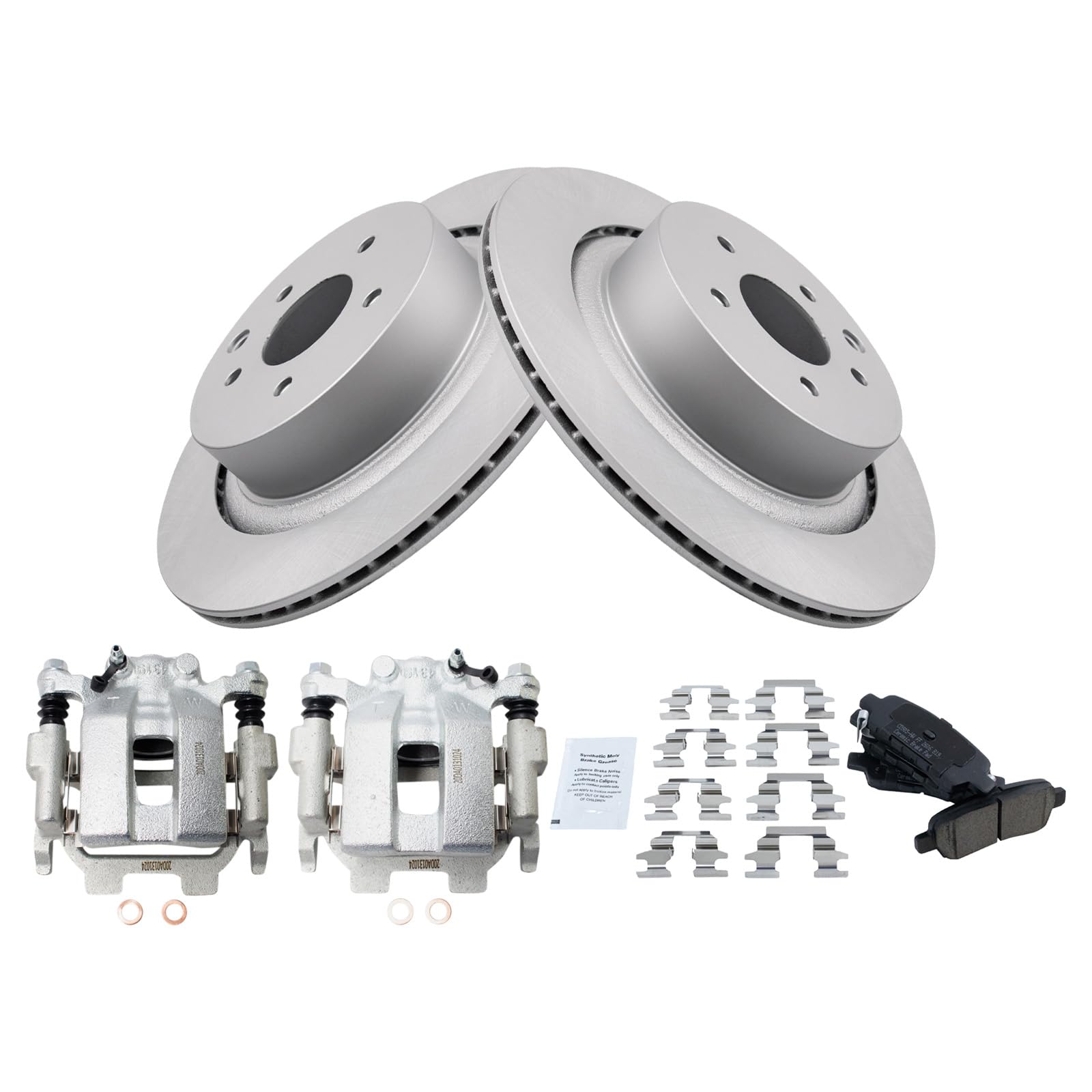 Foto 3 pulgar | Kit De Pastillas De Freno Y Rotor Trq Trasero Compatible Con Infiniti - Venta Internacional.