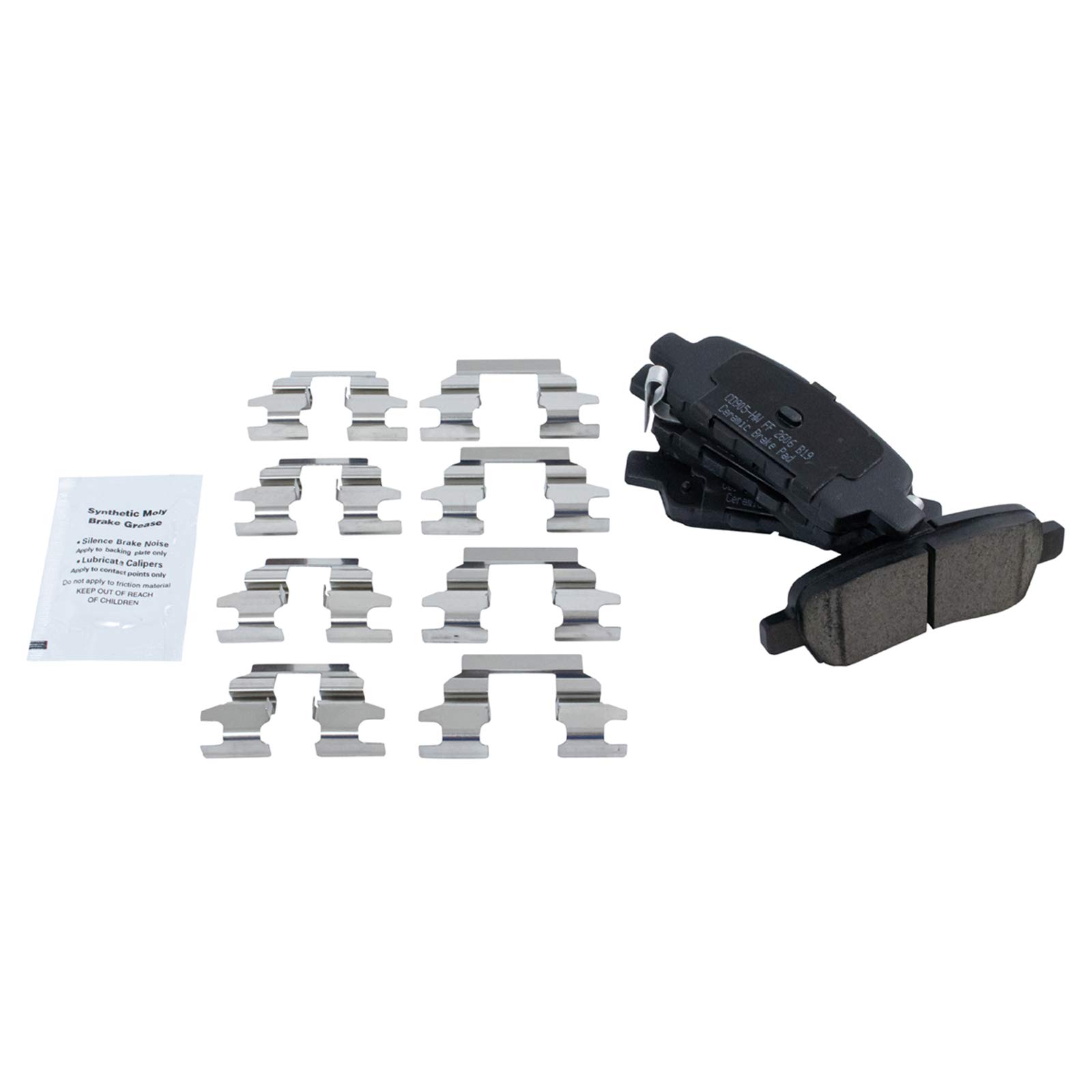 Foto 4 pulgar | Kit De Pastillas De Freno Y Rotor Trq Trasero Compatible Con Infiniti - Venta Internacional.