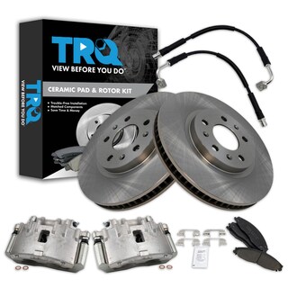 Foto 1 | Kit De Pastillas De Freno Y Rotor Trq Ceramic Para Cadillac Cts 2006-2007 - Venta Internacional.
