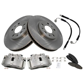 Foto 2 | Kit De Pastillas De Freno Y Rotor Trq Ceramic Para Cadillac Cts 2006-2007 - Venta Internacional.
