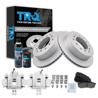 Foto 1 | Kit De Pastillas De Freno Y Rotor Trq Trasero Para Toyota Fj Cruiser 10-14 - Venta Internacional.