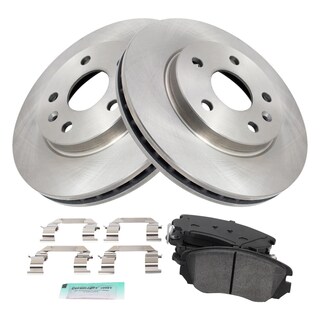 Foto 2 | Kit De Pastillas De Freno Y Rotor Trq Delantero Semimetálico Para Buick - Venta Internacional.