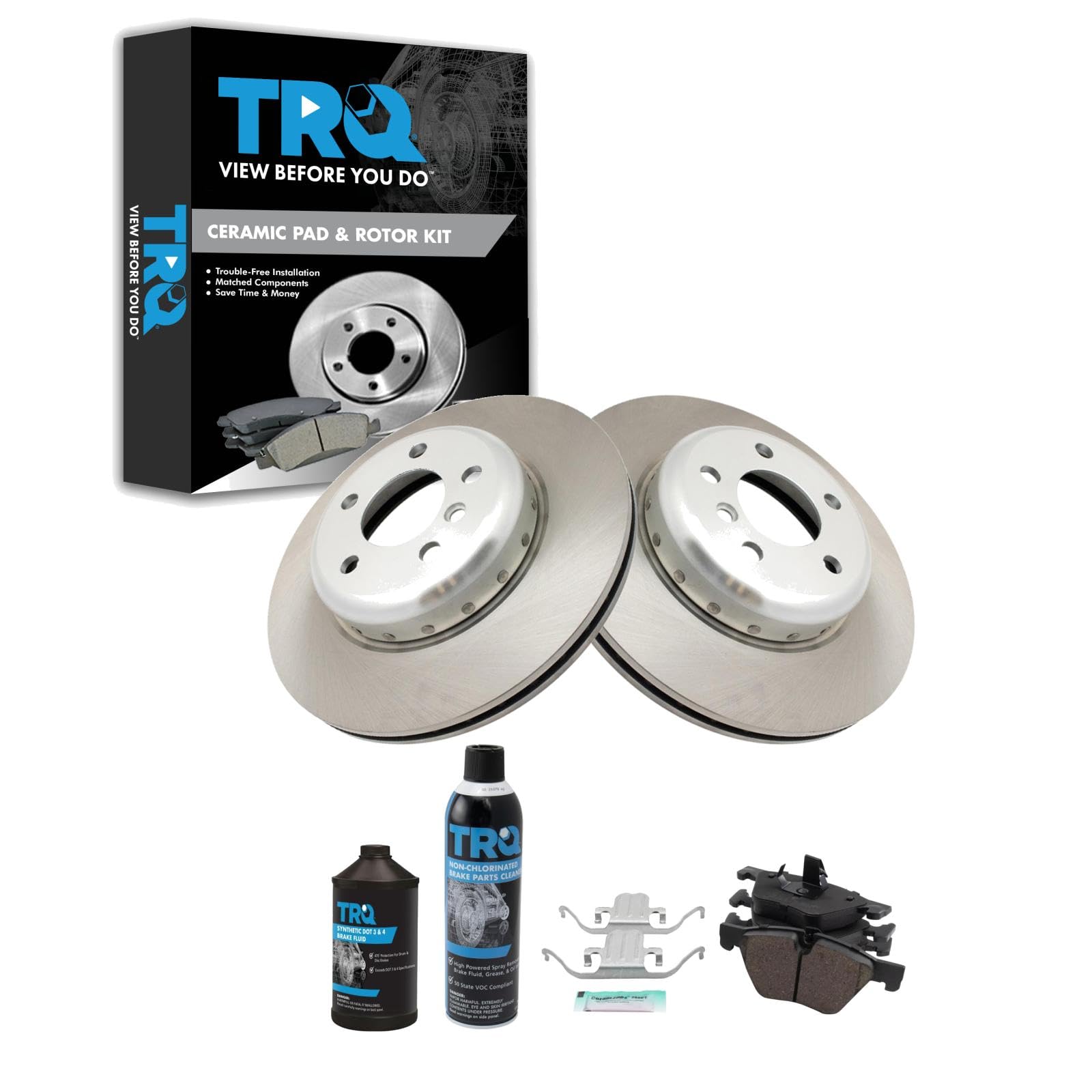 Foto 2 pulgar | Kit De Pastillas De Freno Y Rotor Ceramic Trq Para Bmw 528i 2011-2016 - Venta Internacional.