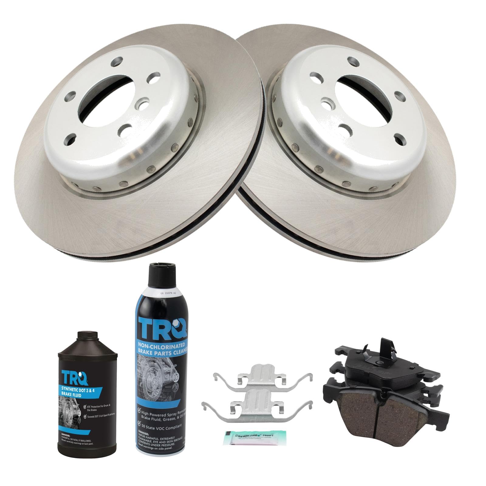 Foto 2 | Kit De Pastillas De Freno Y Rotor Ceramic Trq Para Bmw 528i 2011-2016 - Venta Internacional.