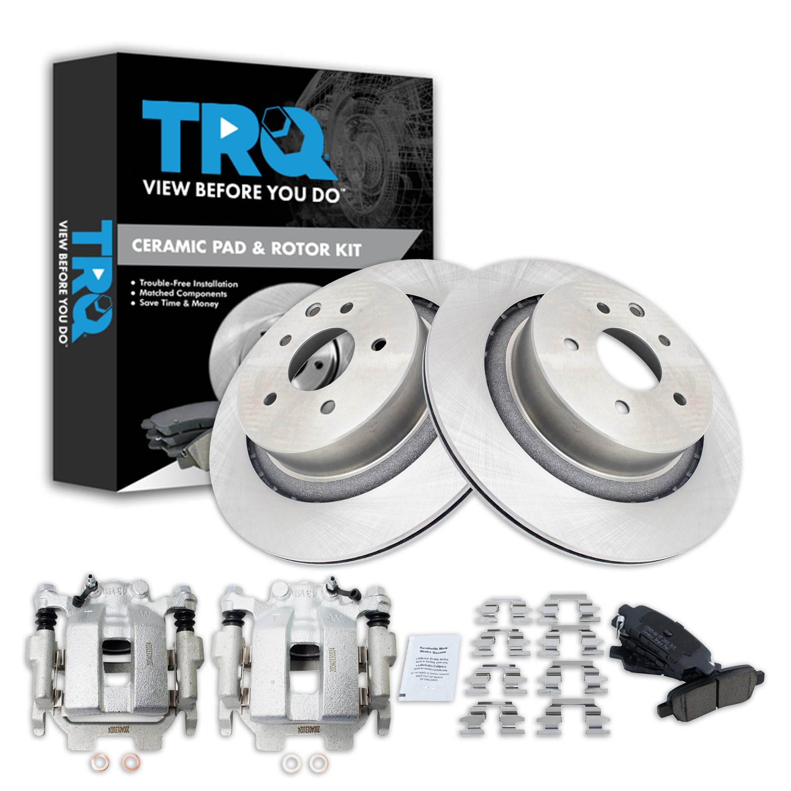 Foto 2 pulgar | Kit De Pastillas De Freno Y Rotor Trq Ceramic Para Infiniti G37 2011-2013 - Venta Internacional.