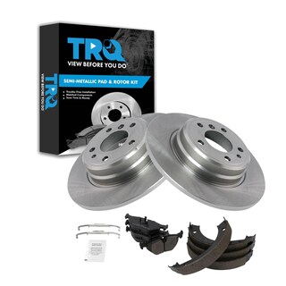 Foto 1 | Kit De Pastillas De Freno Y Rotor Trq Trasero Para Bmw 740il 1994 - Venta Internacional.
