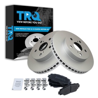 Foto 1 | Kit De Pastillas De Freno Y Rotor Trq Compatible Con Toyota 16-21 - Venta Internacional.