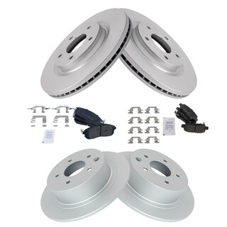 Foto 2 | Kit De Pastillas De Freno Y Rotor Trq Para Nissan Juke 2011-2017 - Venta Internacional.