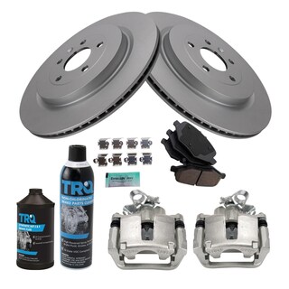 Foto 2 | Kit De Pastillas De Freno Y Rotor Trq Trasero Compatible Con Ford Y Lincoln - Venta Internacional.