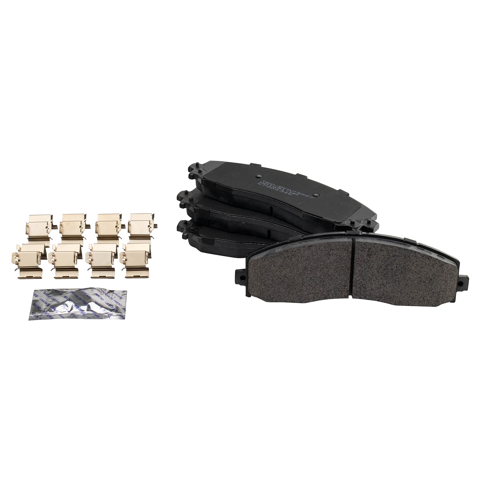 Foto 4 pulgar | Kit De Pastillas Y Rotor De Freno Trq Trasero Semimetálico F-250 F-350 - Venta Internacional.
