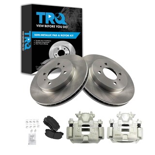 Foto 1 | Kit De Pastillas De Freno Y Rotor Trq Delantero Semimetálico Para Mitsubishi Lancer - Venta Internacional.
