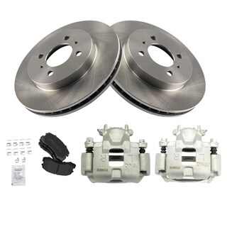Foto 2 | Kit De Pastillas De Freno Y Rotor Trq Delantero Semimetálico Para Mitsubishi Lancer - Venta Internacional.