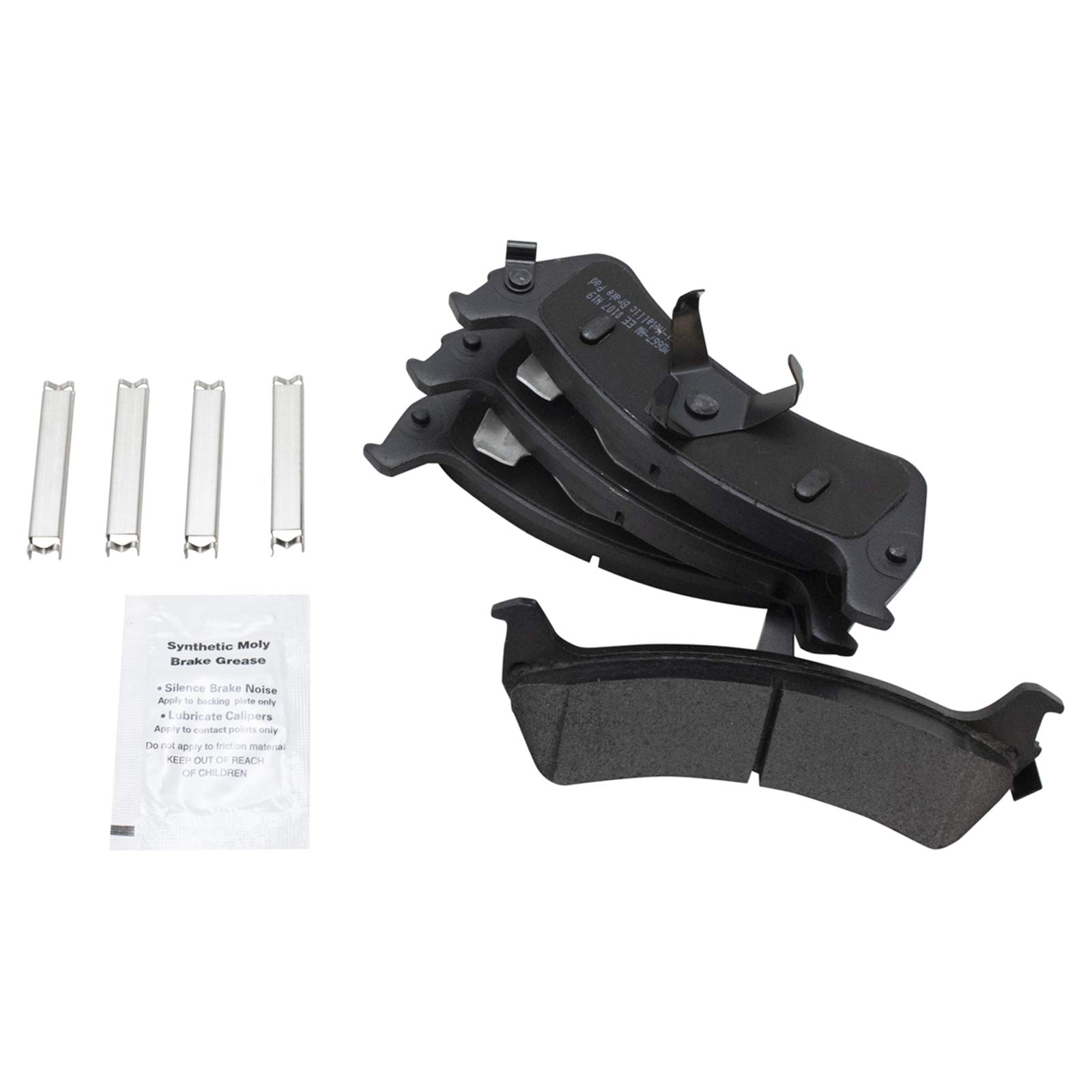 Foto 4 pulgar | Kit De Pastillas De Freno Y Rotor Trasero Trq Semimetálico Para Ford Explorer - Venta Internacional.