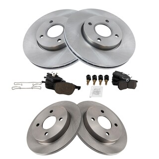Foto 2 | Kit De Pastillas De Freno Y Rotor Trq Ceramic Para Ford Focus 2005-2007 - Venta Internacional.