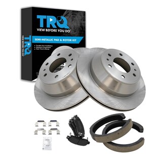 Foto 1 | Kit De Pastillas De Freno Y Rotor Trq Trasero Compatible Con Buick Chevrolet - Venta Internacional.