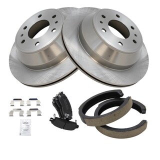 Foto 2 | Kit De Pastillas De Freno Y Rotor Trq Trasero Compatible Con Buick Chevrolet - Venta Internacional.