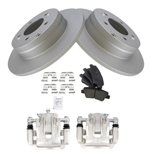 Foto 2 | Kit De Pastillas De Freno Y Rotor Trasero Trq Compatible Con Kia 2014-2015 - Venta Internacional.