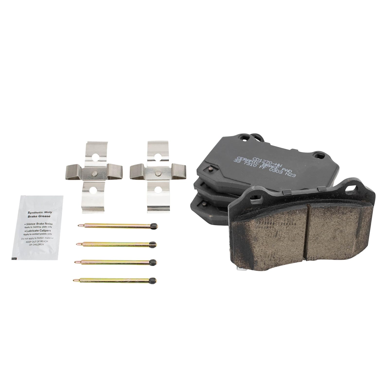 Foto 4 pulgar | Kit De Pastillas De Freno Y Rotor Trq Trasero Compatible Con Dodge 2015 - Venta Internacional.
