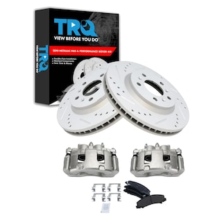 Foto 1 | Kit de Pastillas de Freno y Rotor TRQ Compatible con Buick Chevrolet - Venta Internacional